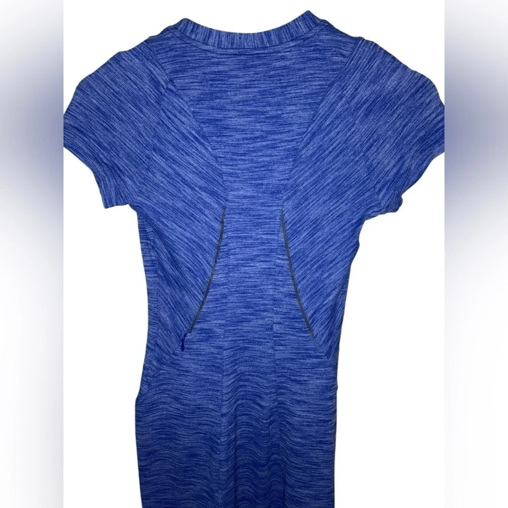 Lululemon &go Where To Dress Size 2 Heathered Sapphire Blue